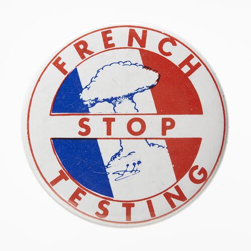 Badge - Stop French Testing