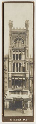 Photograph - Kodak Australasia Ltd, Building Exterior, Sydney, 1908