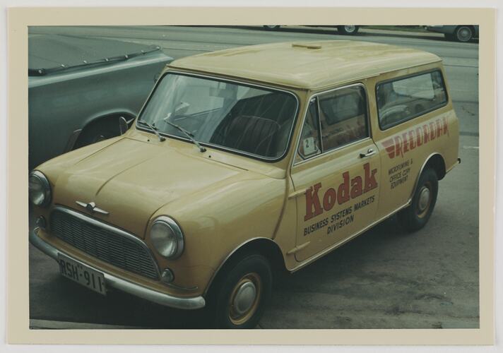 Kodak Australasia Pty Ltd, Kodak Microfilming Systems Van, Adelaide, circa 1960's
