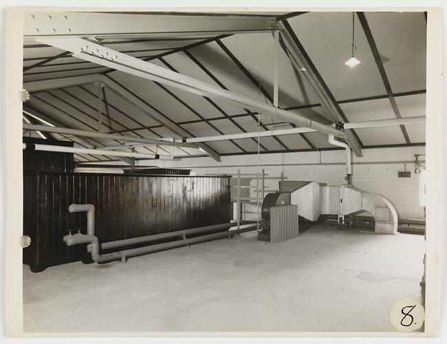 Kodak Australasia Pty Ltd, Plate Department Air-Conditioning Plant, Abbotsford, circa 1930's