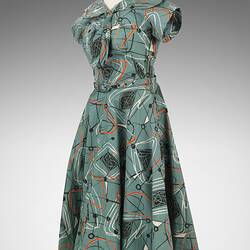 Dress - Cambric, circa 1947-1960