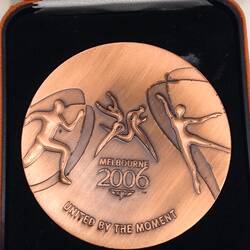 NU 44319, Medal - Melbourne 2006 Commonwealth Games Volunteer, Victoria, Australia, 2006 (MEDALS)