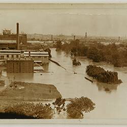 Floods at Kodak Australasia's Abbotsford Factory, 1934 & 1952
