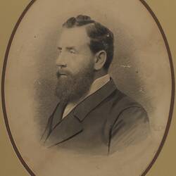 Digital Photograph - Portrait of George Langridge, circa 1870