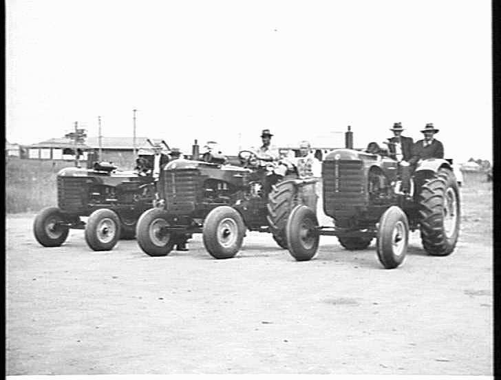 Photograph Hv Mckay Massey Harris Farm Equipment Manufacture And Field Trials Monto