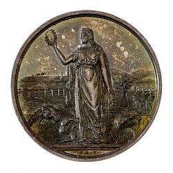 Medal - Royal Agricultural Society of Victoria Silver Prize, 1904