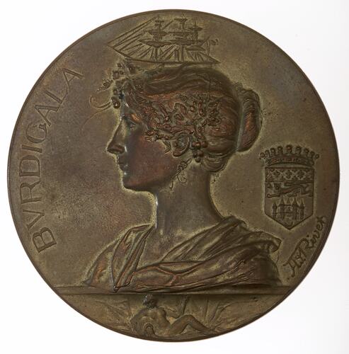Medal - Bordeaux Exhibition Prize, 1895 AD