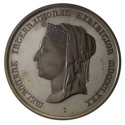 Medal - Melbourne International Exhibition, Bronze Prize, Specimen, Victoria, Australia, 1880