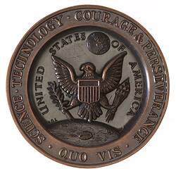 Medal - Apollo XI Moon Landing Medal, 1969 AD