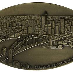 Medal - Australian Bicentenary, Numismatic Association of Victoria, 1988