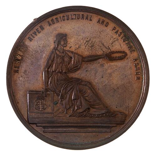 Medal - Herbert River Agricultural and Pastoral Association Prize, c. 1880 AD