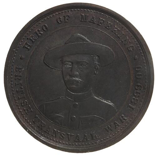 Medal - Transvaal War, Hero of Mafeking, 1899 -1900 AD