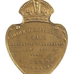 Medal - Jubilee of the Wesleyan Methodist Church, 1886 AD