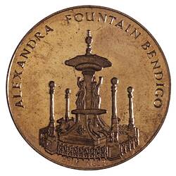 Medal - Sesquicentenary of Victoria, City of Bendigo, 1985 AD