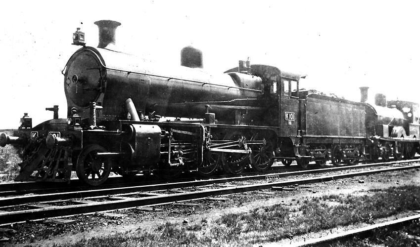 [K-class locomotive No.101, post-1922.]