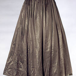 Skirt - Bronze Flecked Silk