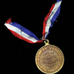 Medal - City of Nunawading Proclaimed, Victoria, Australia, 1945