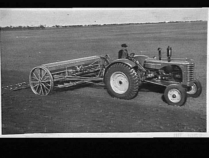 Photograph Hv Mckay Massey Harris Farm Equipment Manufacture And Field Trials Circa 1930s 1940s