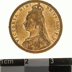 Coin - Sovereign, New South Wales, Australia, 1891