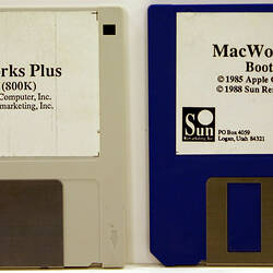 Apple Lisa Software - MacWorks Plus, 3½" Floppy Disks, 1988