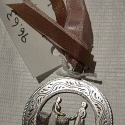 Medallion - 'Industry' Jewel, Rebekah Lodge, Australia, post 1880