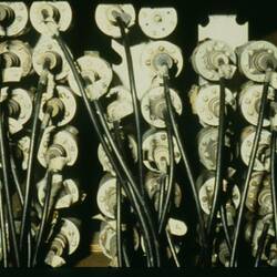Photograph - CSIRAC Computer, Mercury Delay Lines, End View, early 1980s