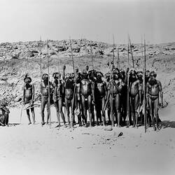 Glass plate. Arrernte. Alice Springs, Central Australia, Northern Territory, Australia. 1901