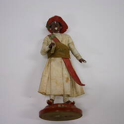 Indian Figure - Hindu Peon, Pune, Clay, circa 1867