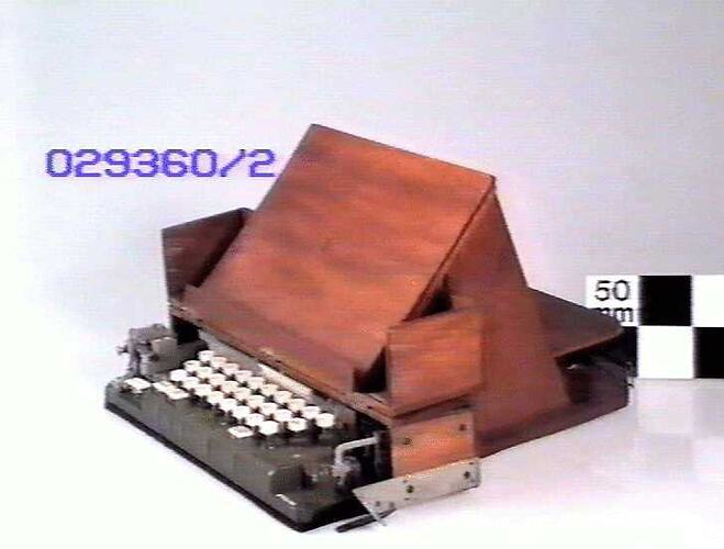 Keyboard and Housing - Murray Multiplex Telegraph Instrument