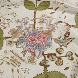 Detail of quilt applique