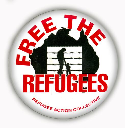 Badge - Free the Refugees