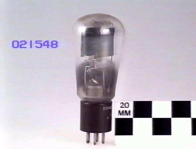 Electronic Valve - Philips, Dual Diode, Type 1561, 1928-1932
