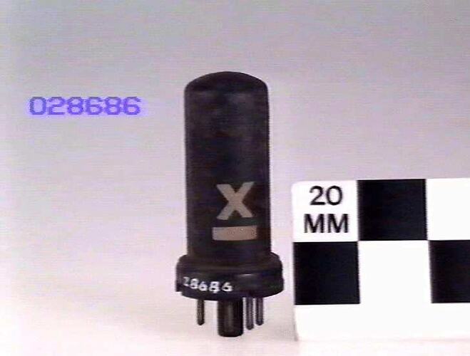 Electronic Valve - Unknown Manufacturer, Double Diode, Type 5Z4, c.1940