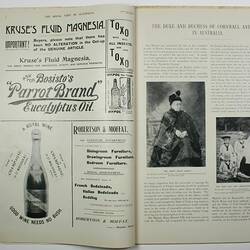Magazine - Federation Punch, The Duke & Duchess of York in Australia, 1901