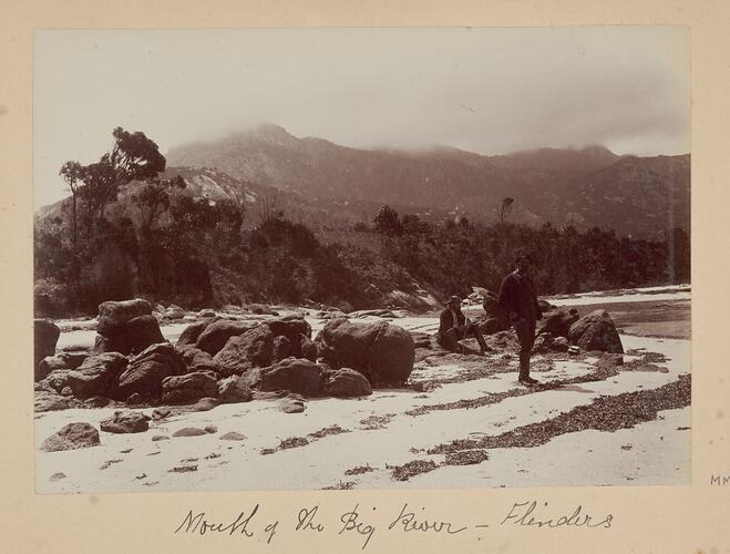 'Mouth of the Big River, Flinders Island', 1893