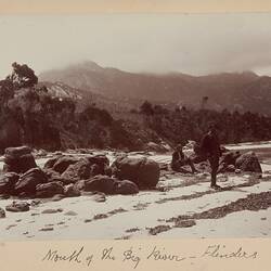 Photograph - 'Mouth of the Big River, Flinders Island', 1893