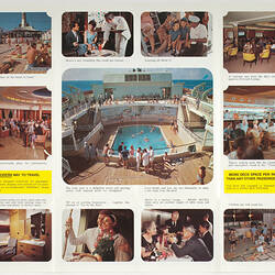 Pamphlet - SS Northern Star & SS Southern Cross, Shaw Savill Line, "Go by the Stars ..."