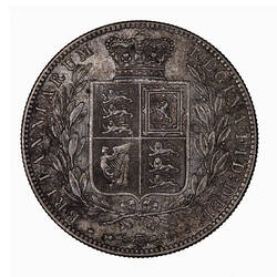 Coin - Halfcrown, Queen Victoria, Great Britain, 1880 (Reverse)