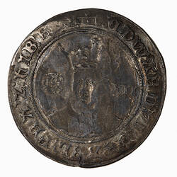 Coin - 1 Shilling, Edward VI, Great Britain, 1550-1553 (Obverse)