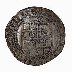 Coin - Sixpence, James I, Great Britain, 1606-1607 (Reverse)