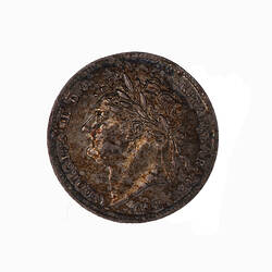 Coin - Penny, George IV, Great Britain, 1826 (Obverse)