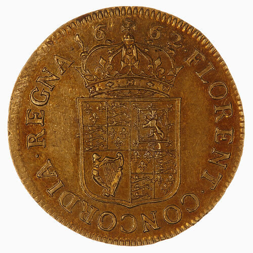 Pattern Coin - Broad, Charles II, Great Britain, 1662 (Reverse)