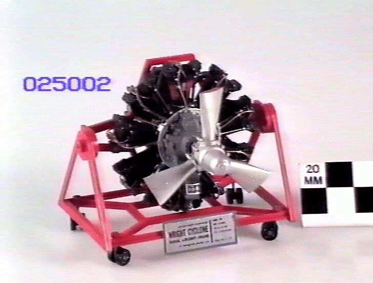 Aero Engine Model - Wright Cyclone R-1820-C9HE, United States of