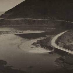 Photograph - Mouth of the St George River & The Great Ocean Road, Lorne District, Victoria, 1930s