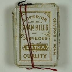 Hooks & Eyes - Sarbon Brand, England, circa 1920
