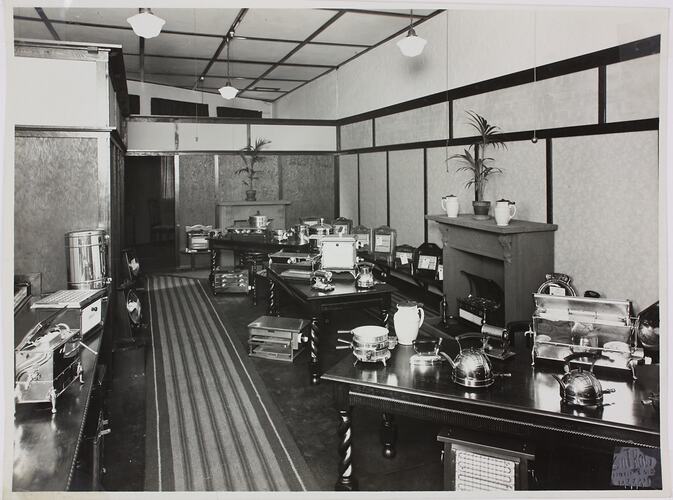 Photograph - Shop Interior featuring Hecla Products, circa 1930s