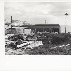 Photograph - Kodak Australasia Pty Ltd, Kodak Factory, Building 14, Garage, Coburg, circa 1961