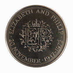 Proof Coin - 25 Pence, Great Britain, 1972 (Reverse)