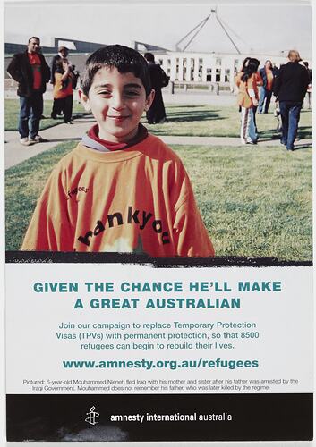 Postcard - Given the Chance he'll Make a Great Australian