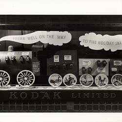 Photograph - Kodak, Shopfront Display, 'You're Well on the Way to Fine Holiday Snaps'